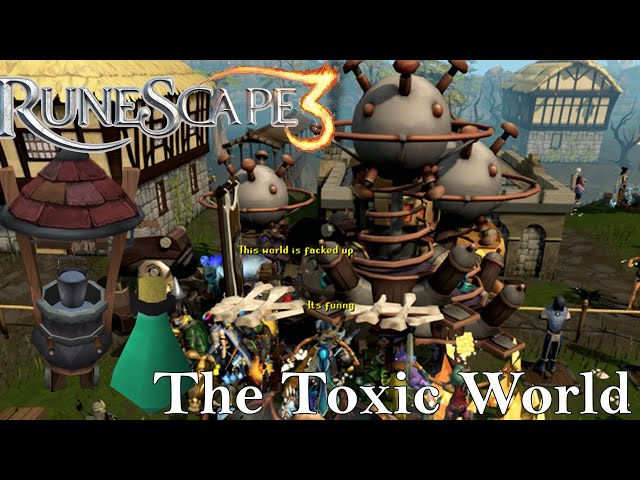 Herblore made me bank on Runescape 3's most toxic world - Runescape 3 New Series!