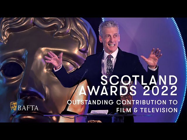 Peter Capaldi accepts Outstanding Contribution to Film & Television | BAFTA Scotland Awards 2022