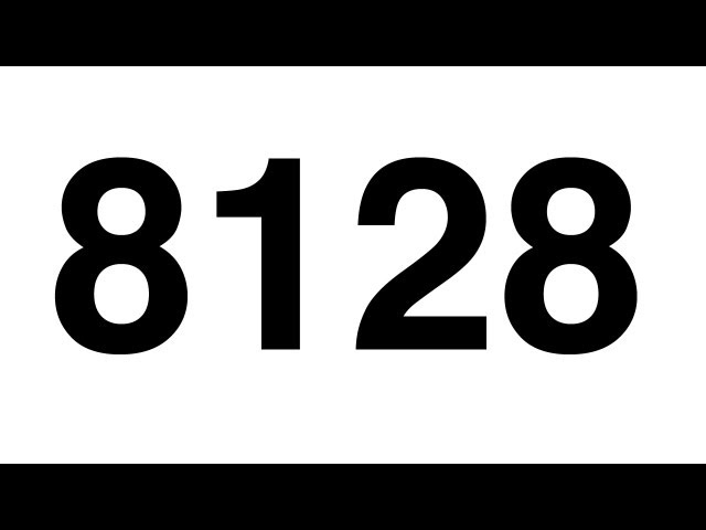 8128 and Perfect Numbers - Numberphile