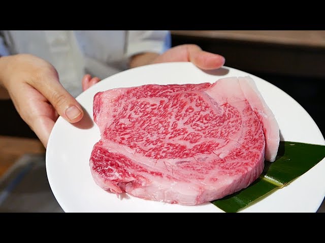 $200 PRIME KOBE BEEF JAPANESE TEPPANYAKI Sirloin Steak Japan
