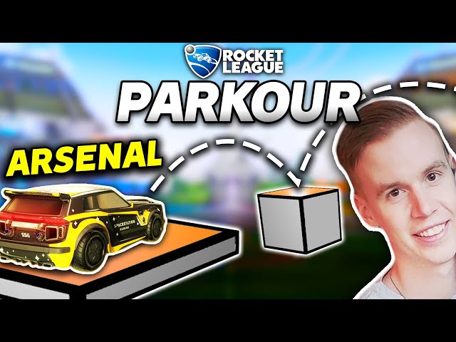 I CHALLENGED ARSENAL TO PARKOUR... BLIND
