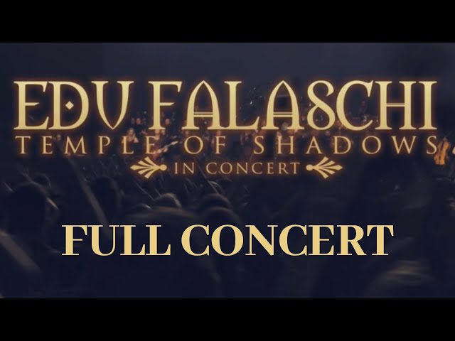 EDU FALASCHI l Full Concert l Temple Of Shadows In Concert