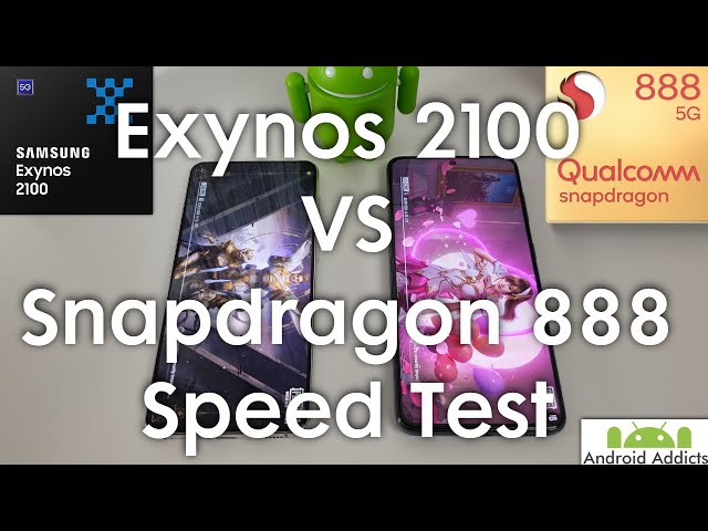 Exynos 2100 vs Snapdragon 888 Speed Test (Galaxy S21)