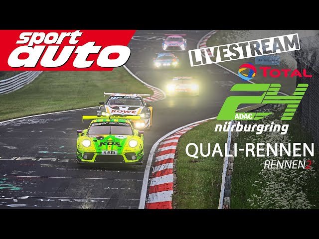 ADAC Qualifiers 24h Nürburgring - Rennen 2 | sport auto Livestream