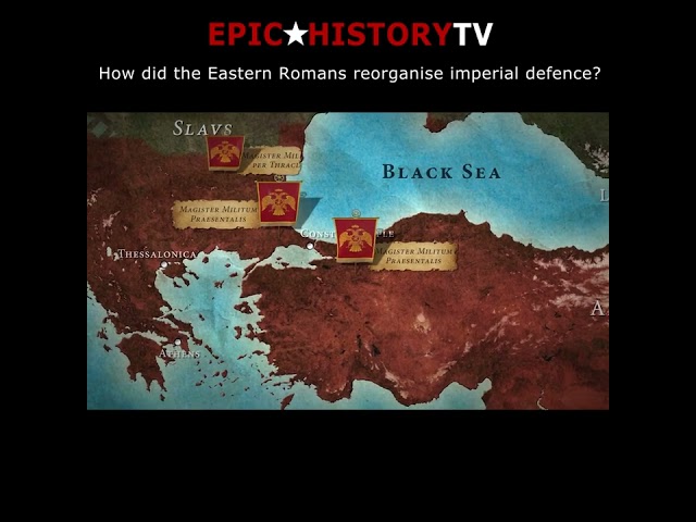 How did the Eastern Romans reorganise imperial defence?