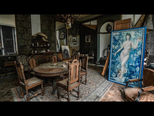 Exploring an Abandoned Fairytale Castle with EVERYTHING Left Inside | Family Disappeared