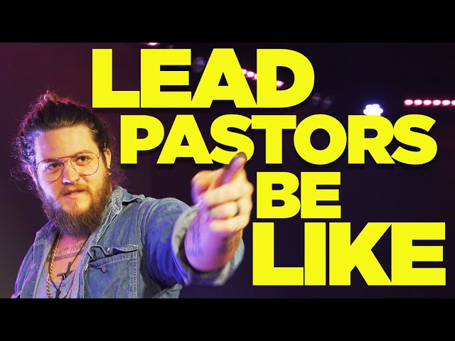 Lead Pastors Be Like