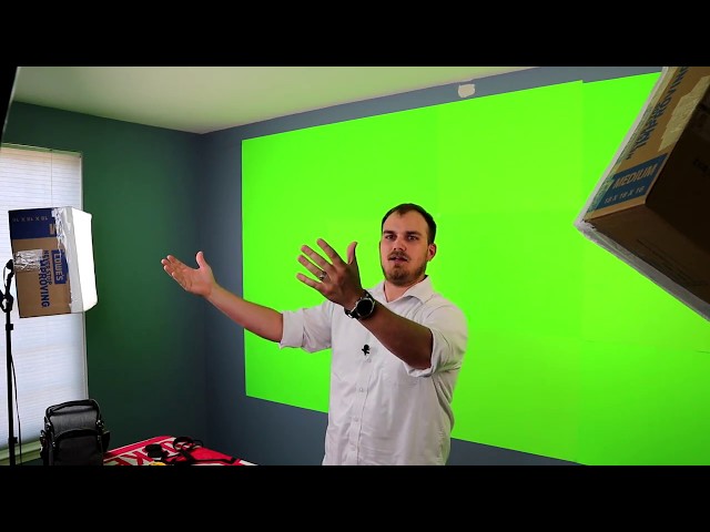 How you can make the perfect green screen for CHEAP