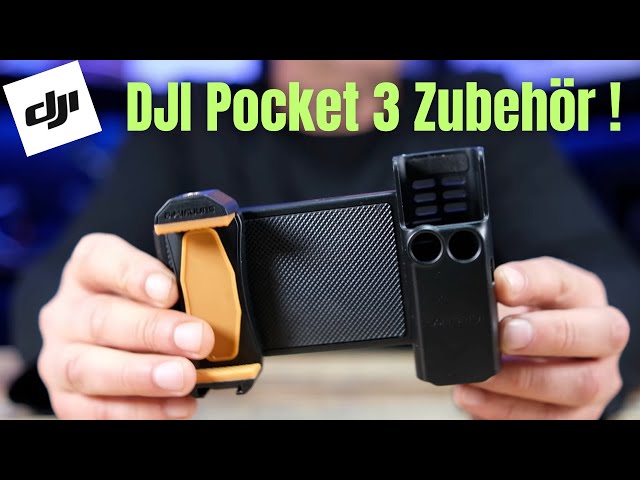 DJI Pocket 3! Must Have! Zubehör Handy Halterung im Test!