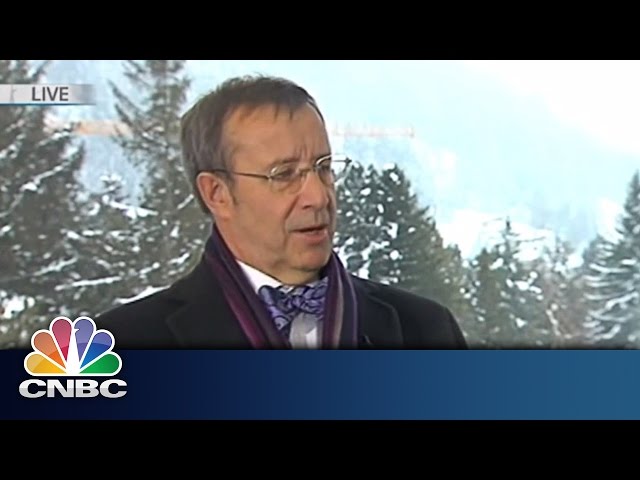 Estonia President on Russian Baltic Relations | Davos 2015 | CNBC International