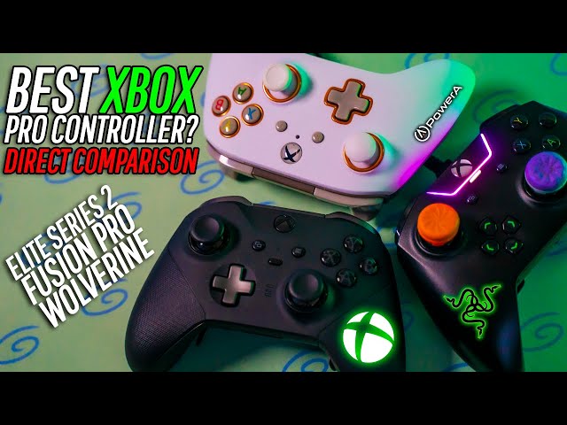 What REALLY Is The Best Xbox Pro Controller? (Elite Series 2 vs Fusion Pro vs Wolverine)