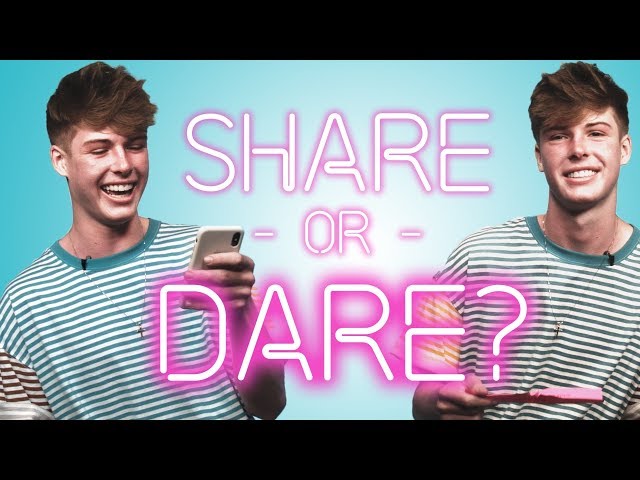 BLAKE GRAY Shares What's In His Phone | SHARE OR DARE