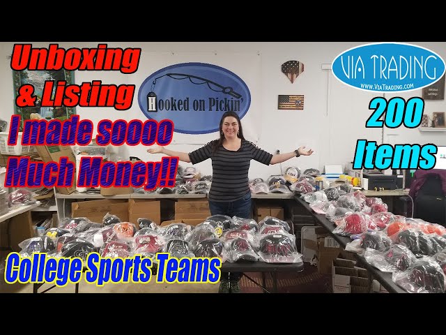 Hats Galore! Will I make Money? Via Trading Unboxing & Listing - Profit Numbers Revealed - REselling
