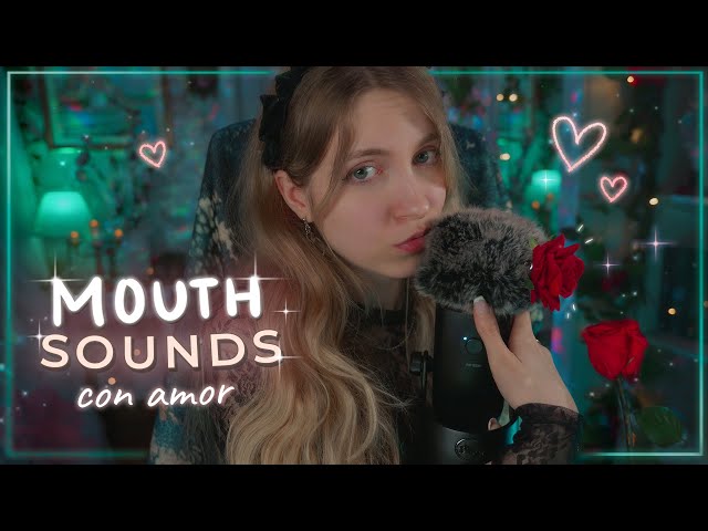 MOUTH SOUNDS with LOVE 💋 ASMR VALENTINE'S DAY 💋 ESP