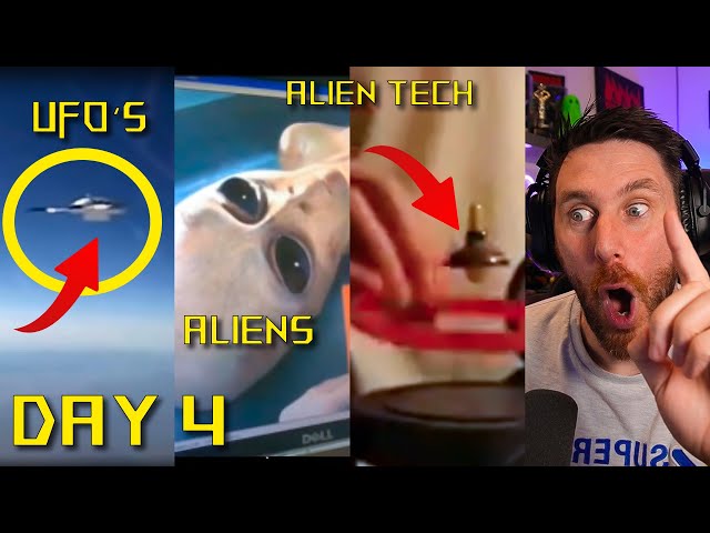 Alien & UFO Week - DAY 4 - Alien And UFO Footage Everyone Needs To See