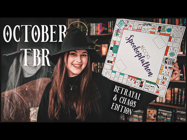 🧹Witchy and chilling October TBR: Spookoplathon cruel dice edition 😅