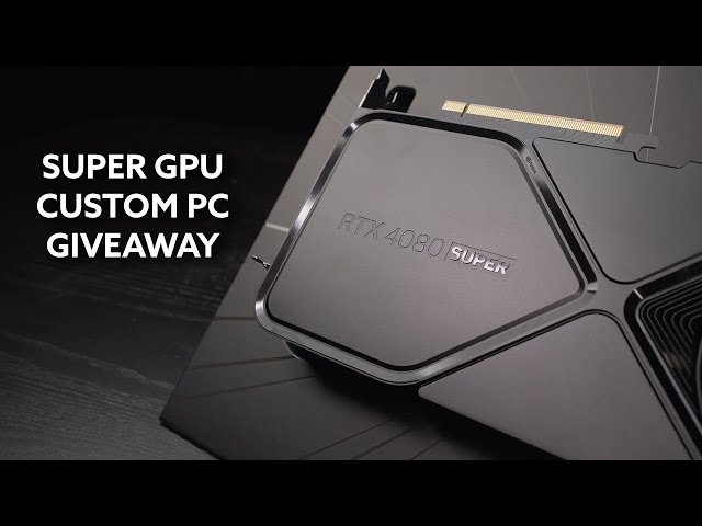 Unboxing the NEW NVIDIA RTX 4080 SUPER GPU + Giveaway