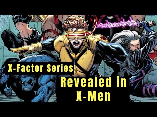 Breaking News: X-Men: From the Ashes Unveils New X-Factor Series!