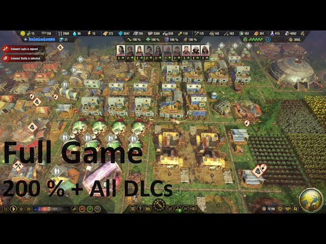 Surviving the Aftermath - Full Game in 2024 / All DLCs / 200 % / Part 1 - No Commentary Gameplay