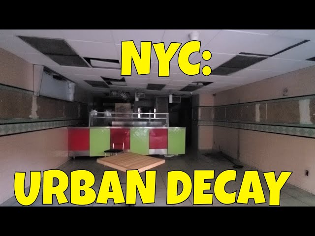 NYC: A documentary of urban decay