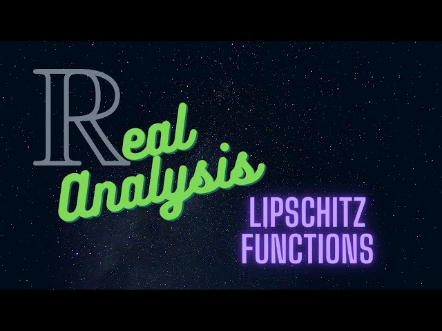 Lipschitz functions
