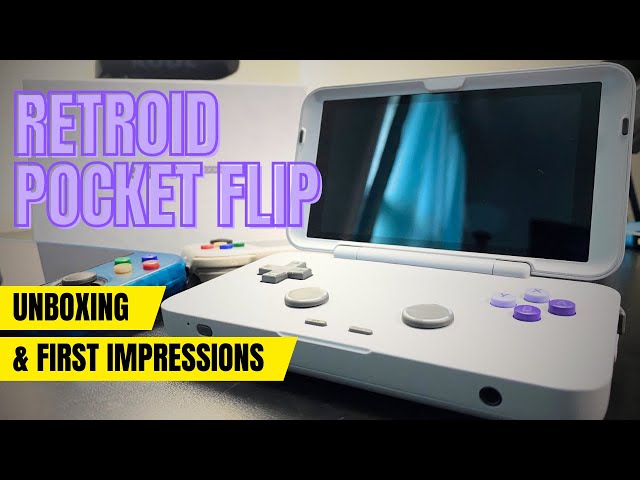 Retroid Pocket Flip Unboxing & First Impressions | Retro | Android | Emulation