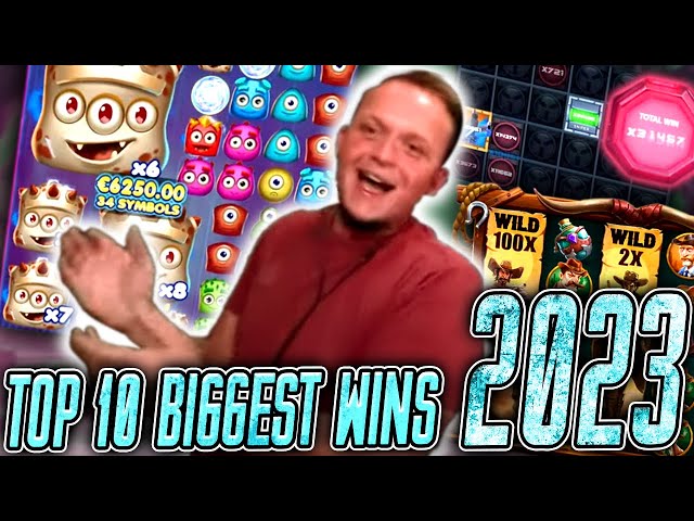 Top 10 Biggest Slot Wins of 2023!