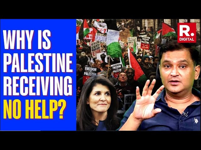 American Politician Nikki Haley Questions Why Palestine Is Receiving No Real Help  Major Gaurav Arya