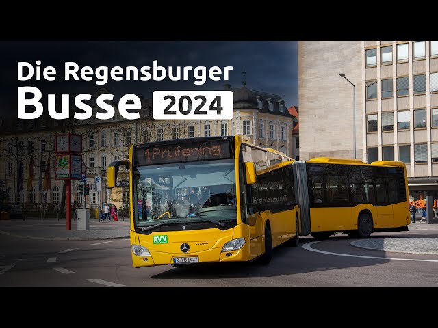 Die Regensburger Busse 2024 | das Stadtwerk. Mobilität