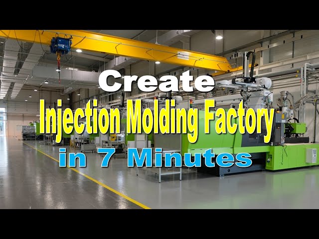 CREATE INJECTION MOLDING FACTORY IN 7 MINUTES