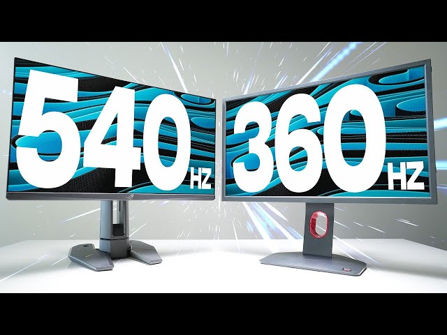A 540HZ MONITOR Might Not Be Right For You