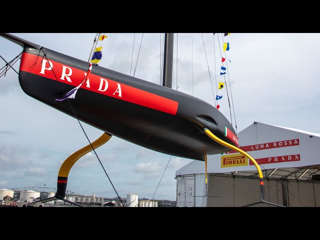 Luna Rossa AC75 boat 2 | Launch Auckland