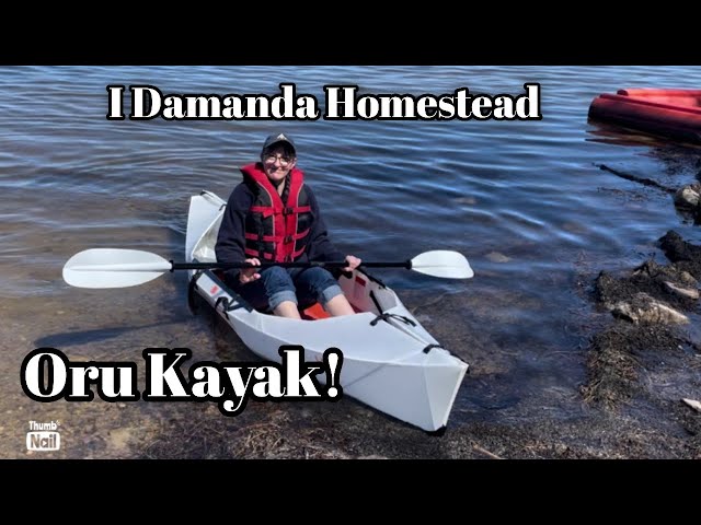 Trying out my Oru Kayak! Easy to Assemble and Easy to Use!