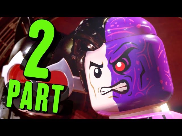 LEGO DC Super Villains Walkthrough Gameplay Part 2 - Two-Face and Catwoman