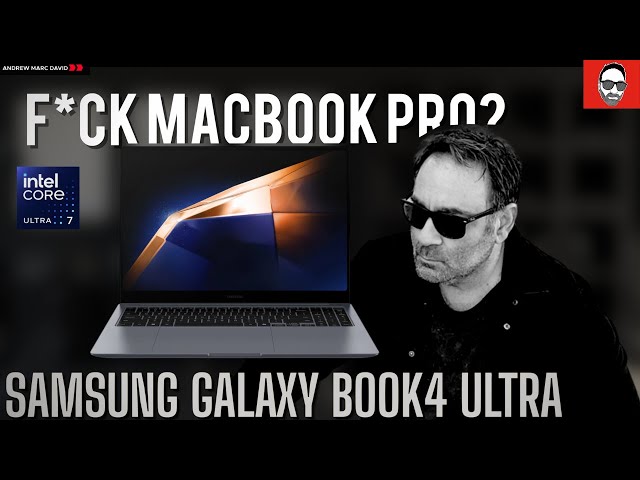 Samsung Galaxy Book4 Ultra REVIEW: CAN IT COMPETE WITH MACBOOK PRO?