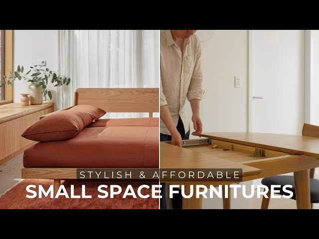Small Space Solutions: Budget Friendly Furniture For Small Apartments & Homes