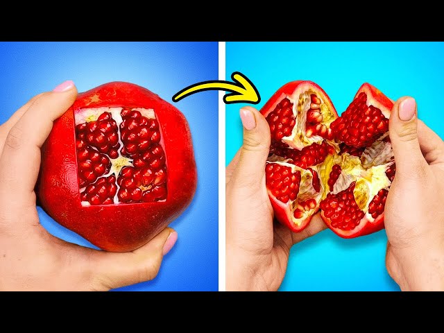 Smart Tricks And Simple Ways To Cut And Peel Fruits & Vegetables