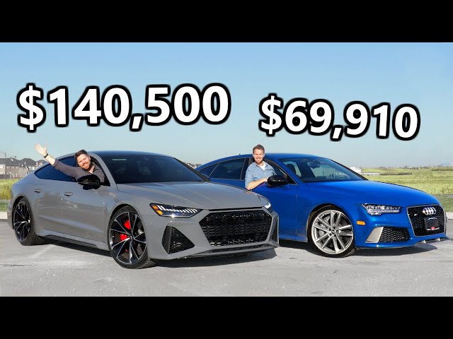 2021 Audi RS7 vs 2016 Audi RS7 // Serious Monster Meets Seriously Good Deal