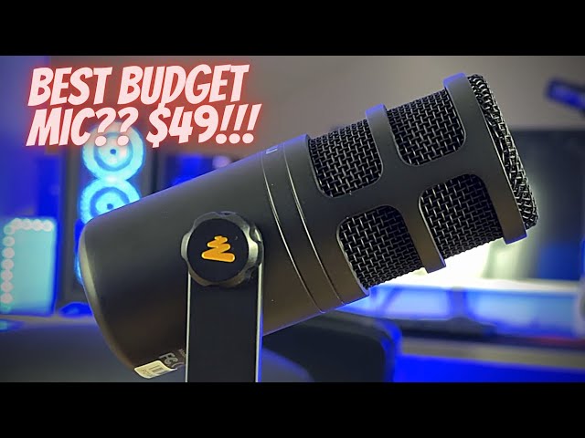 MAONO PD100 XLR Microphone for only $49!!! Excellent Option on a Budget!!