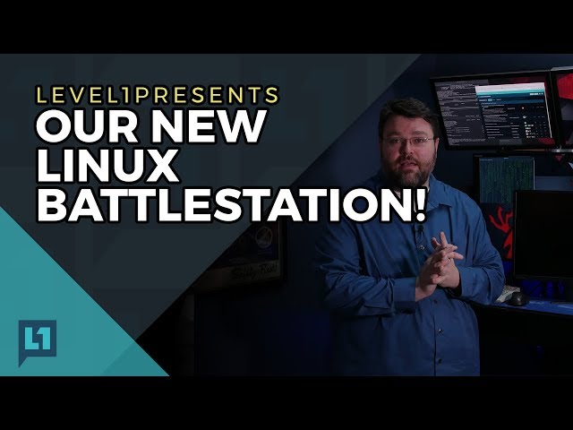 Sit/Stand Desk PC Mods: New Threadripper Linux Battlestation!
