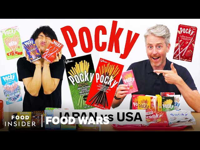 US vs Japan Pocky | Food Wars | Food Insider