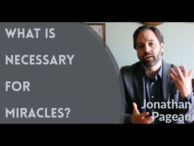 What is Necessary for Miracles? #shorts