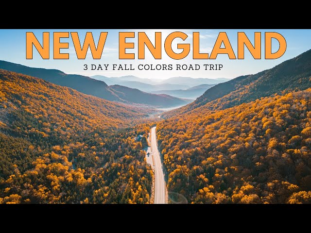 The Perfect New England Fall Colors Road Trip: Kancamagus Highway, Stowe & More