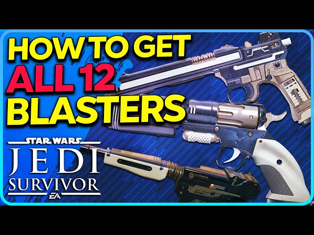 How to Get ALL Blasters Star Wars Jedi Survivor