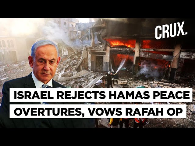 Israel Says "Won't Fall For Hamas Pseudo-Conciliatory Remarks" As War Cabinet Discusses Rafah Op