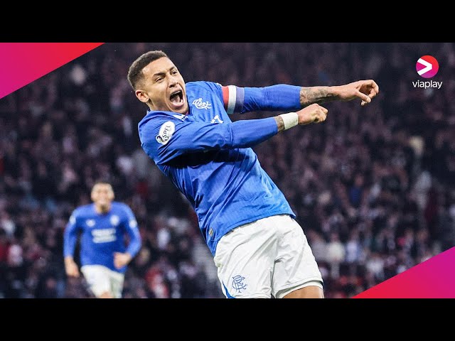 HIGHLIGHTS | Hearts 1-3 Rangers | Tavernier double leads Clement's men to Viaplay Cup final