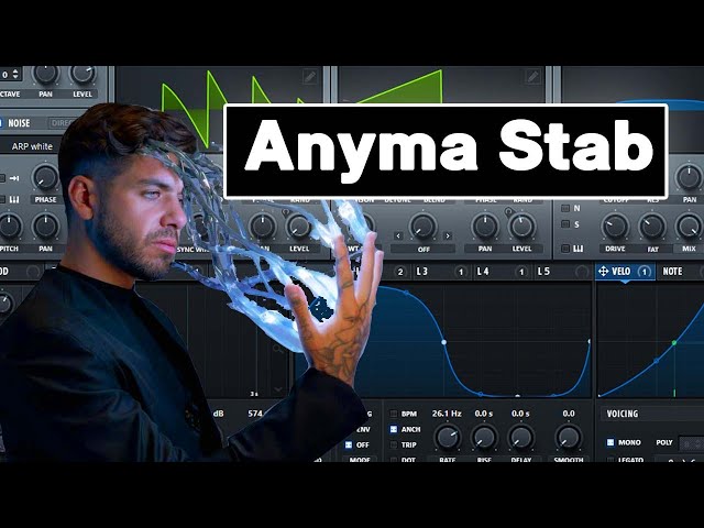 How to Make Melodic Techno Stabs like Anyma (Serum Tutorial)