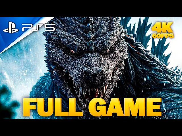 GODZILLA PS5 Gameplay Walkthrough FULL GAME Part 1 | 4K 60FPS ULTRA HD