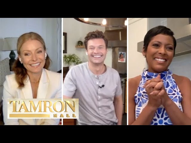 Kelly Ripa & Ryan Seacrest Are Adjusting To Working From Home