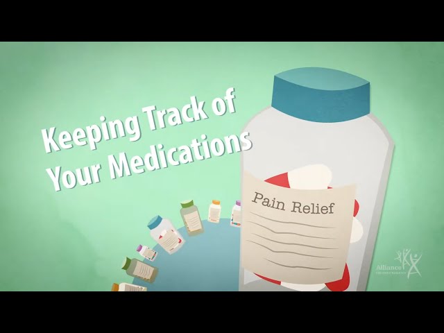 Keeping Track of Your Medications